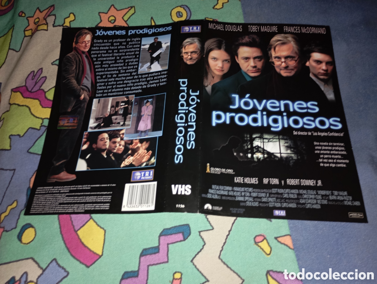 Cine: Car&aacute;tula vhs- j&oacute;venes prodigiosos - Foto 1