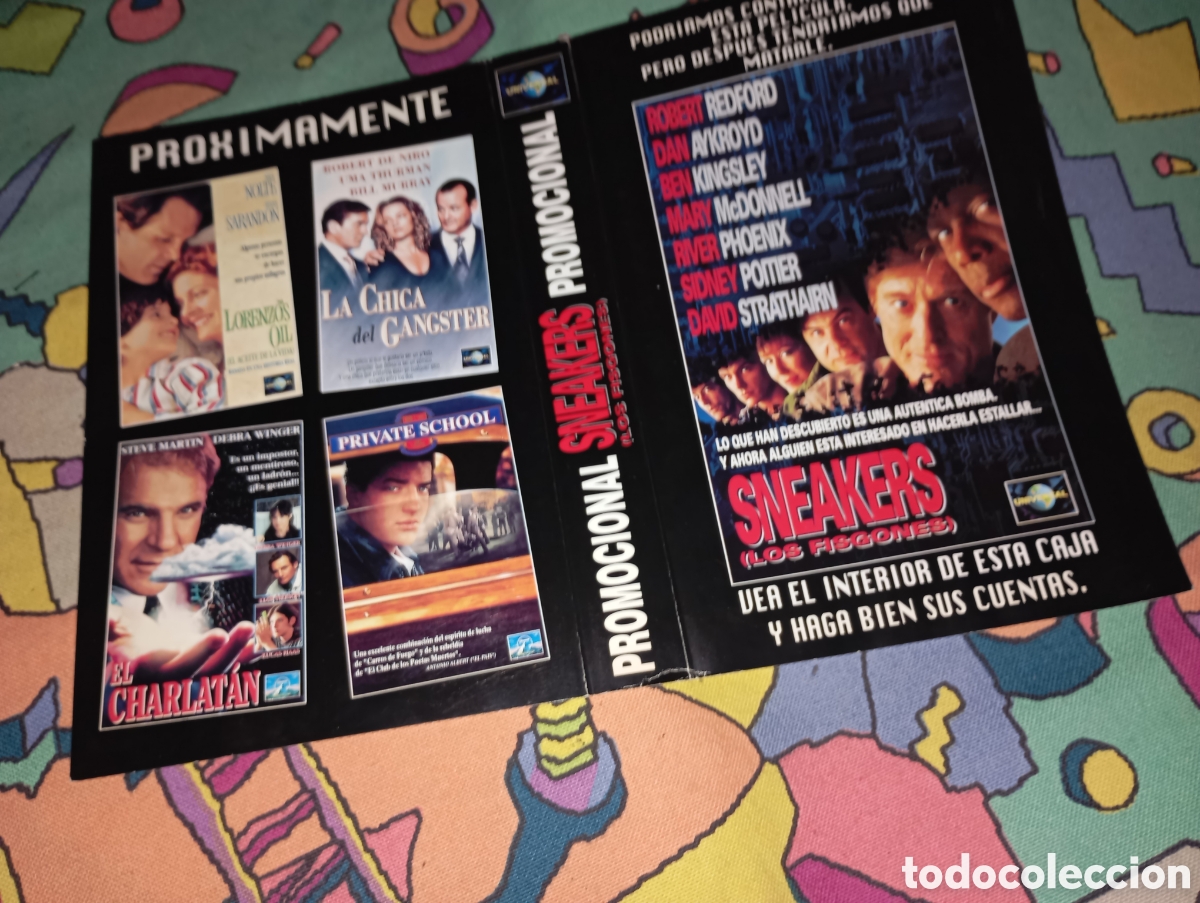Cine: Car&aacute;tula vhs- promocional universal - Foto 1