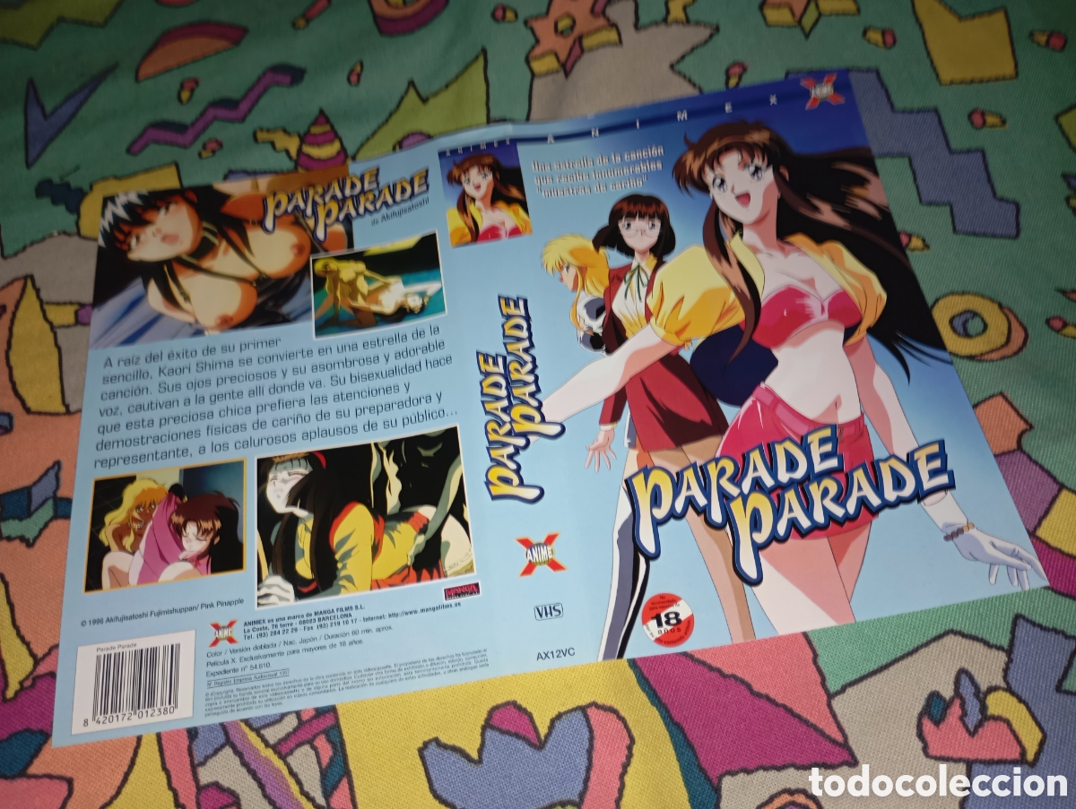 Cine: Car&aacute;tula vhs- parade parade - Foto 1
