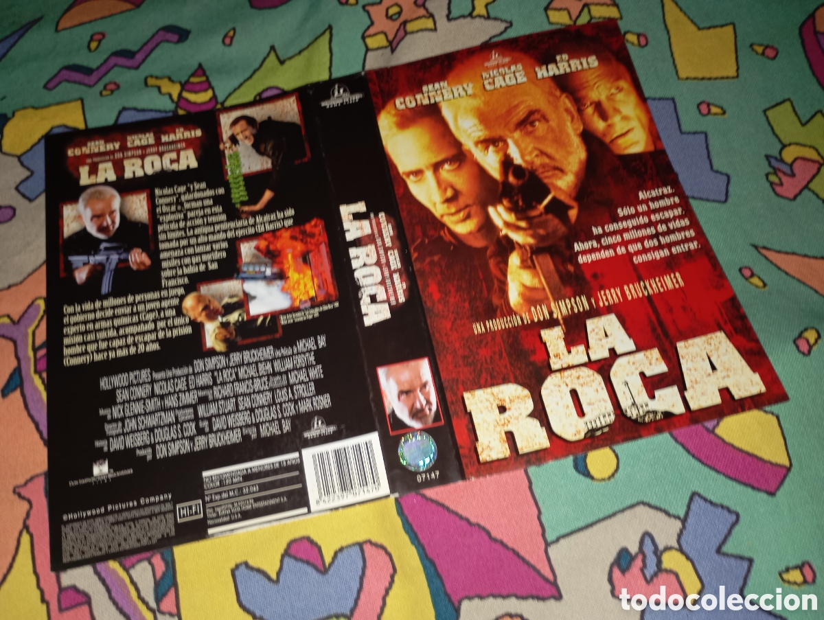 Cine: Car&aacute;tula vhs- la roca - cg - Foto 1