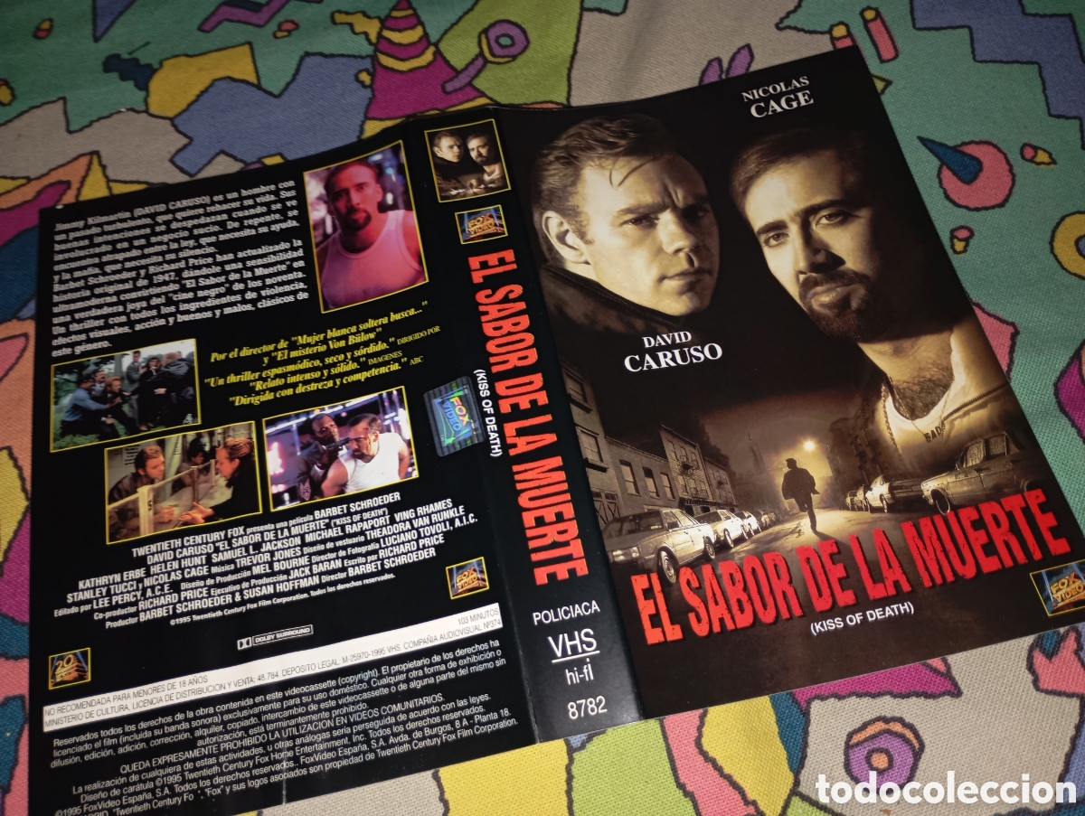 Cine: Car&aacute;tula vhs- el sabor de la muerte - Foto 1