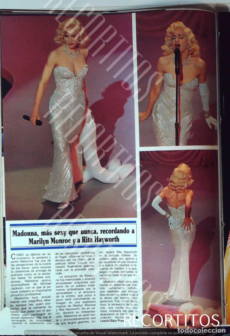 Cine: MADONNA EN LOS OSCARS SOONER OR LATER DICK TRACY - Foto 1
