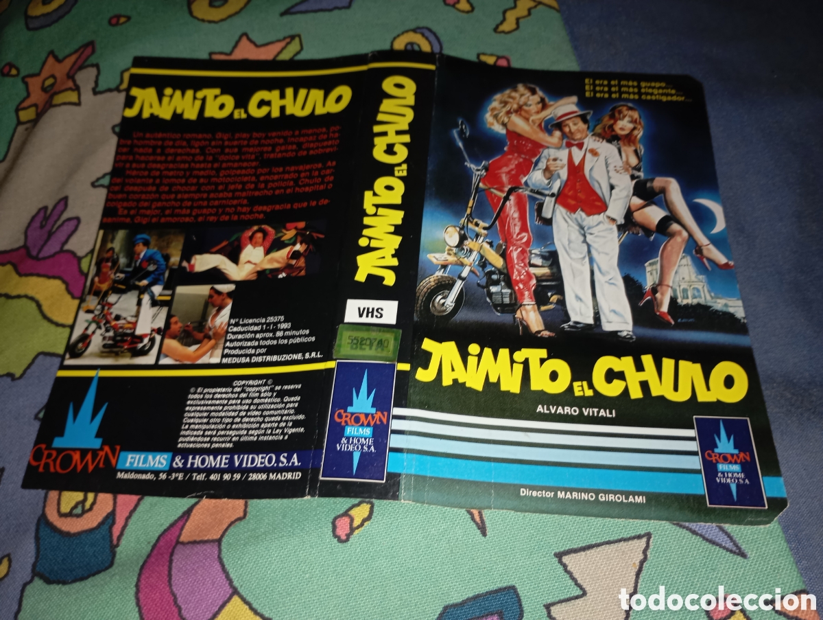 Cine: Car&aacute;tula vhs- jaimito el chulo - Foto 1
