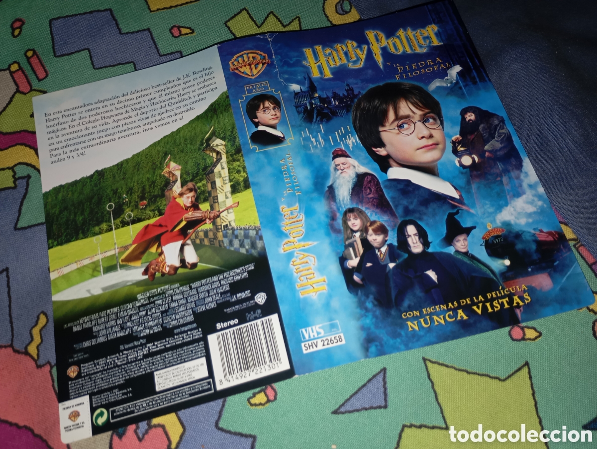 Cine: Car&aacute;tula vhs- Harry potter - Foto 1