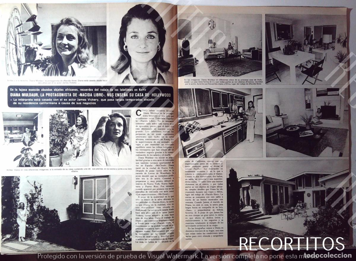 Cine: DIANA MULDAUR NACIDA LIBRE - Foto 1