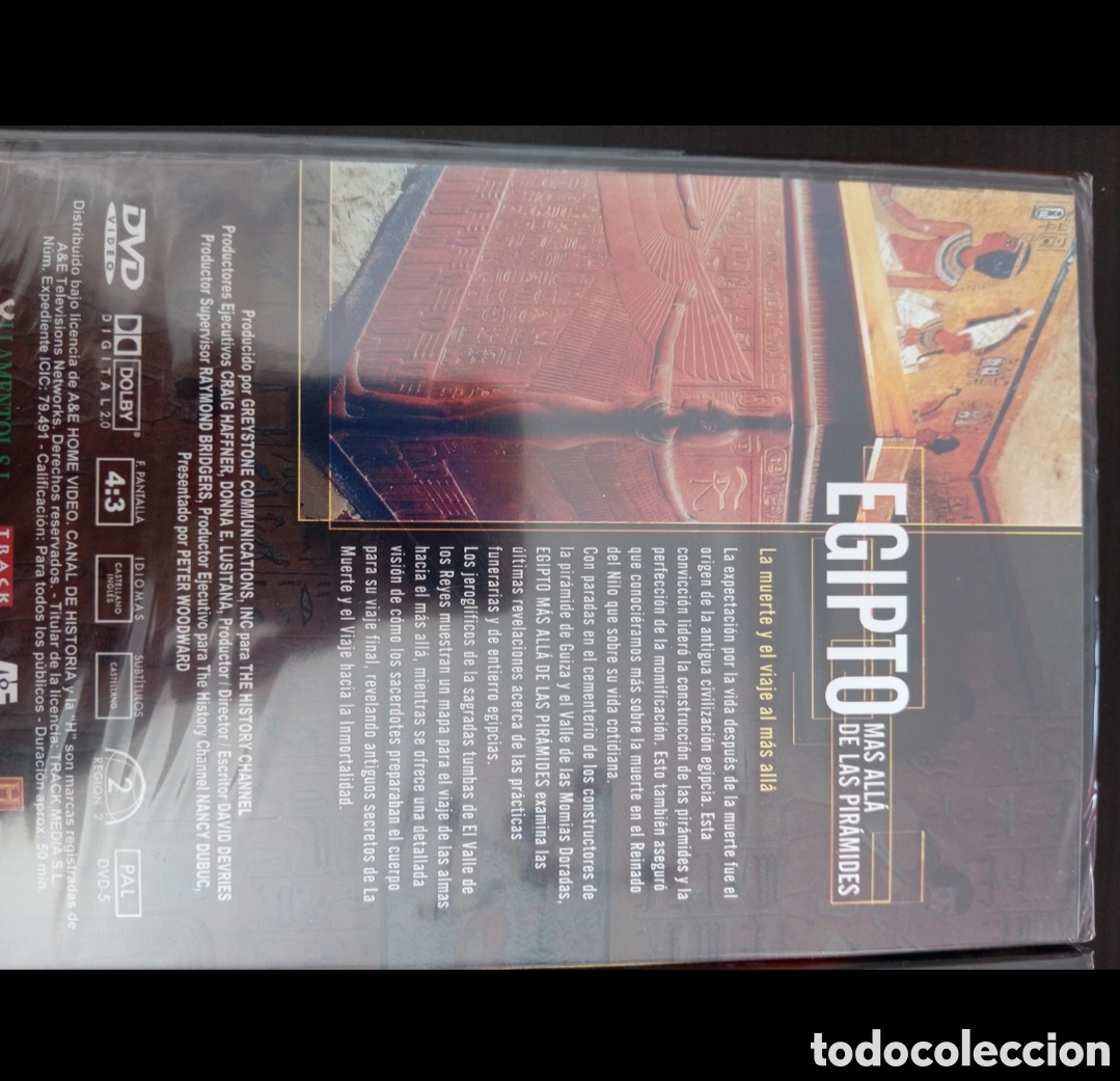 Cine: Dvds Egipto M&aacute;s All&aacute; de las Pir&aacute;mides - Foto 5