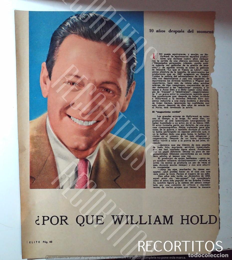 Cine: WILLIAM HOLDEN HOLDEMELITE - Foto 1