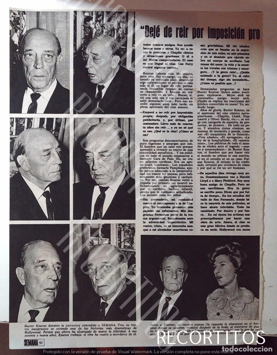 Cine: BUSTER KEATON EN MADRID - Foto 2