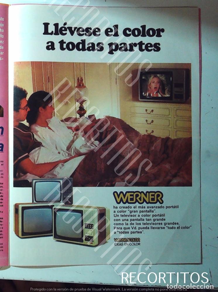 Cine: WERNER TELEVISOR ANUNCIO PUBLICIDAD - Foto 1