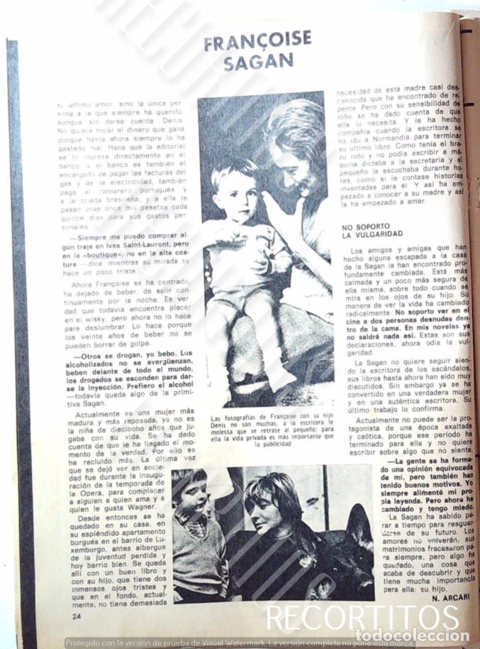 Cine: FRANCOISE SAGAN Y SU HIJO - Foto 2