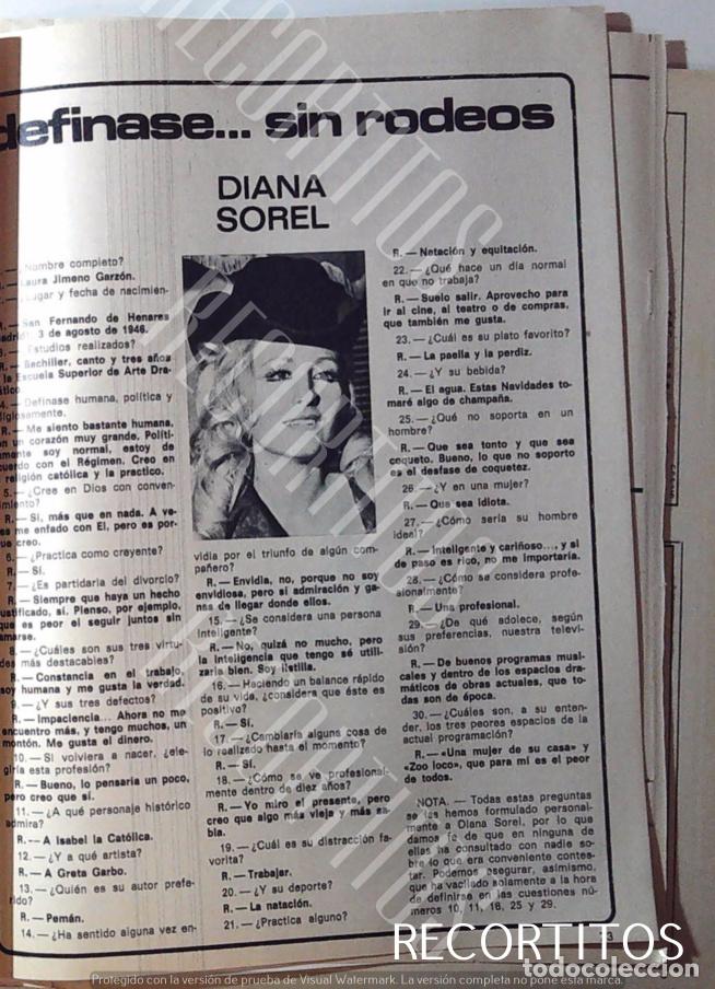 Cine: DIANA SOREL SIN RODEOS - Foto 1