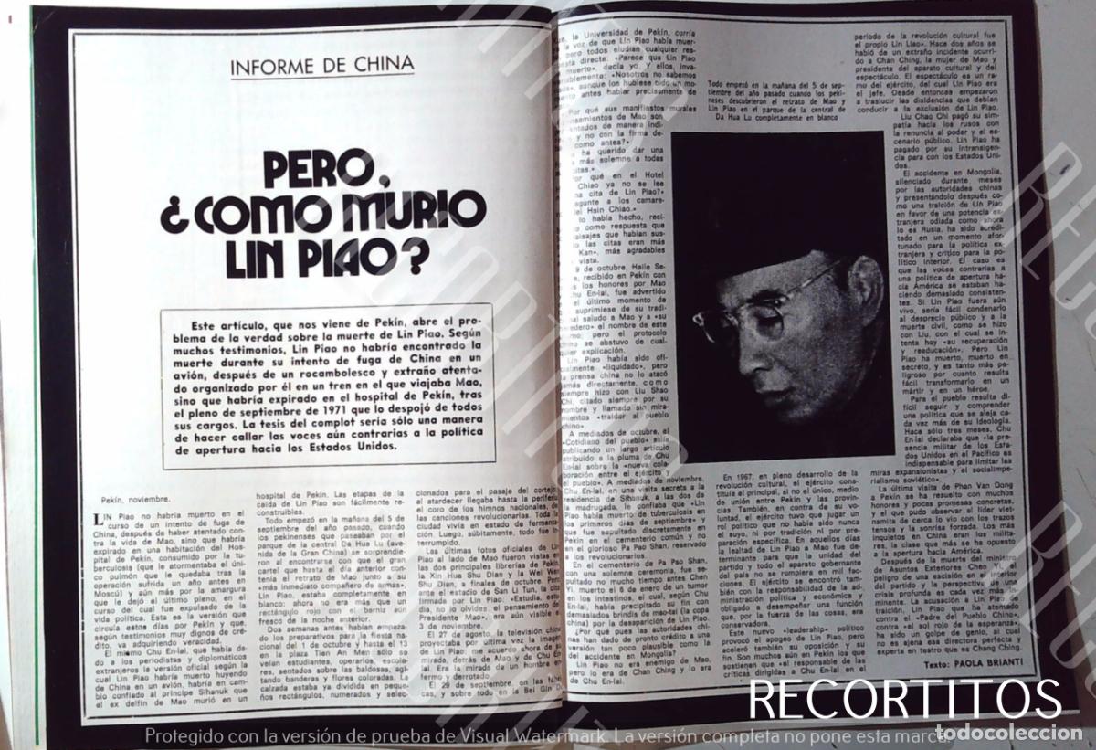 Cine: COMO MURIO LIN PIAO EN PEKIN - Foto 1