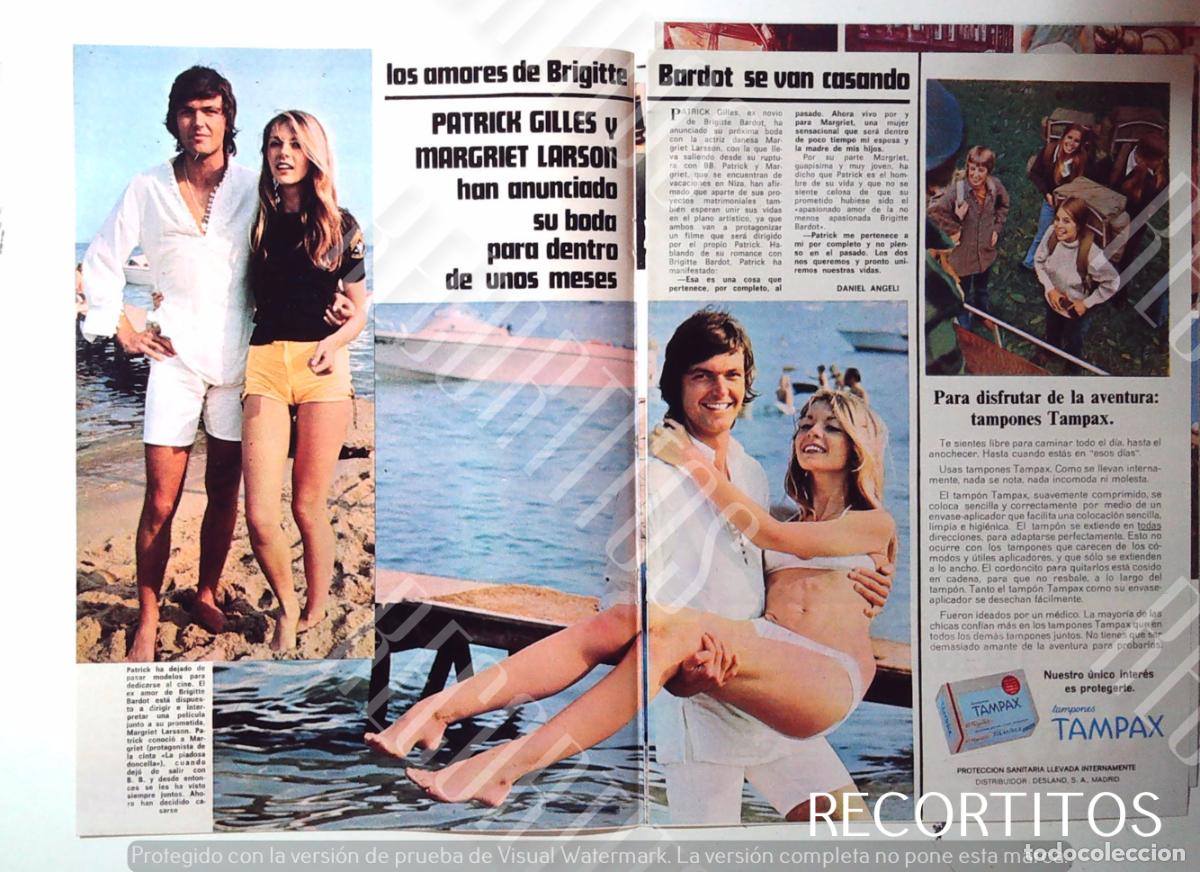 Cine: PATRICK GILLES MARGRIET LARSON TAMPAX - Foto 1