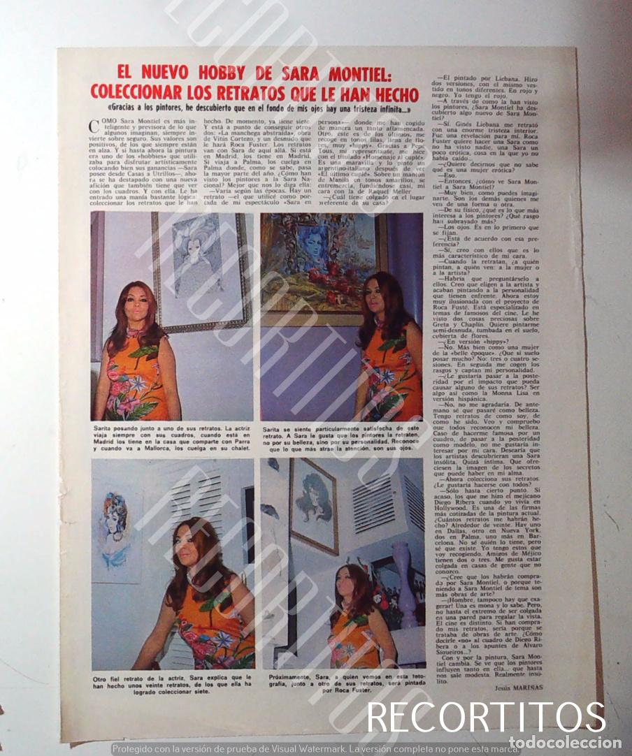 Cine: SARA MNTIEL Y SUS RETRATOS - Foto 1
