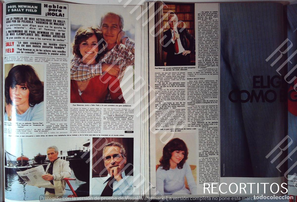 Cine: PAUL NEWMAN SALLY FIELD - Foto 1