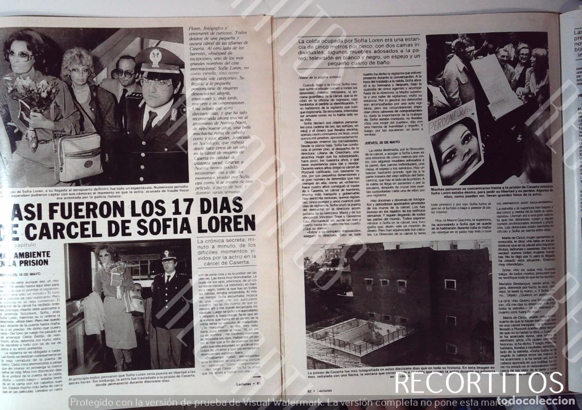 Cine: SOFIA LOREN SOPHIA EN LA CARCEL - Foto 1