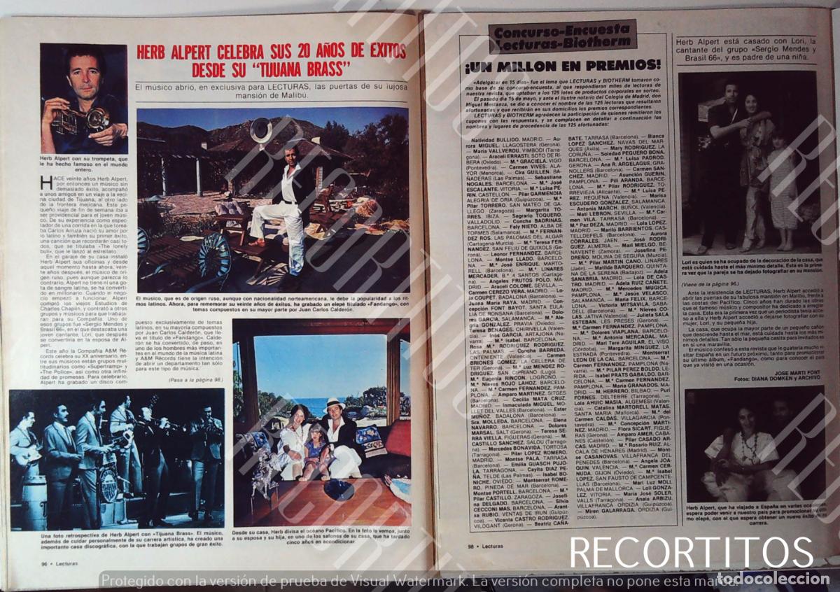 Cine: HERB ALPERT TUUANA BRASS - Foto 1