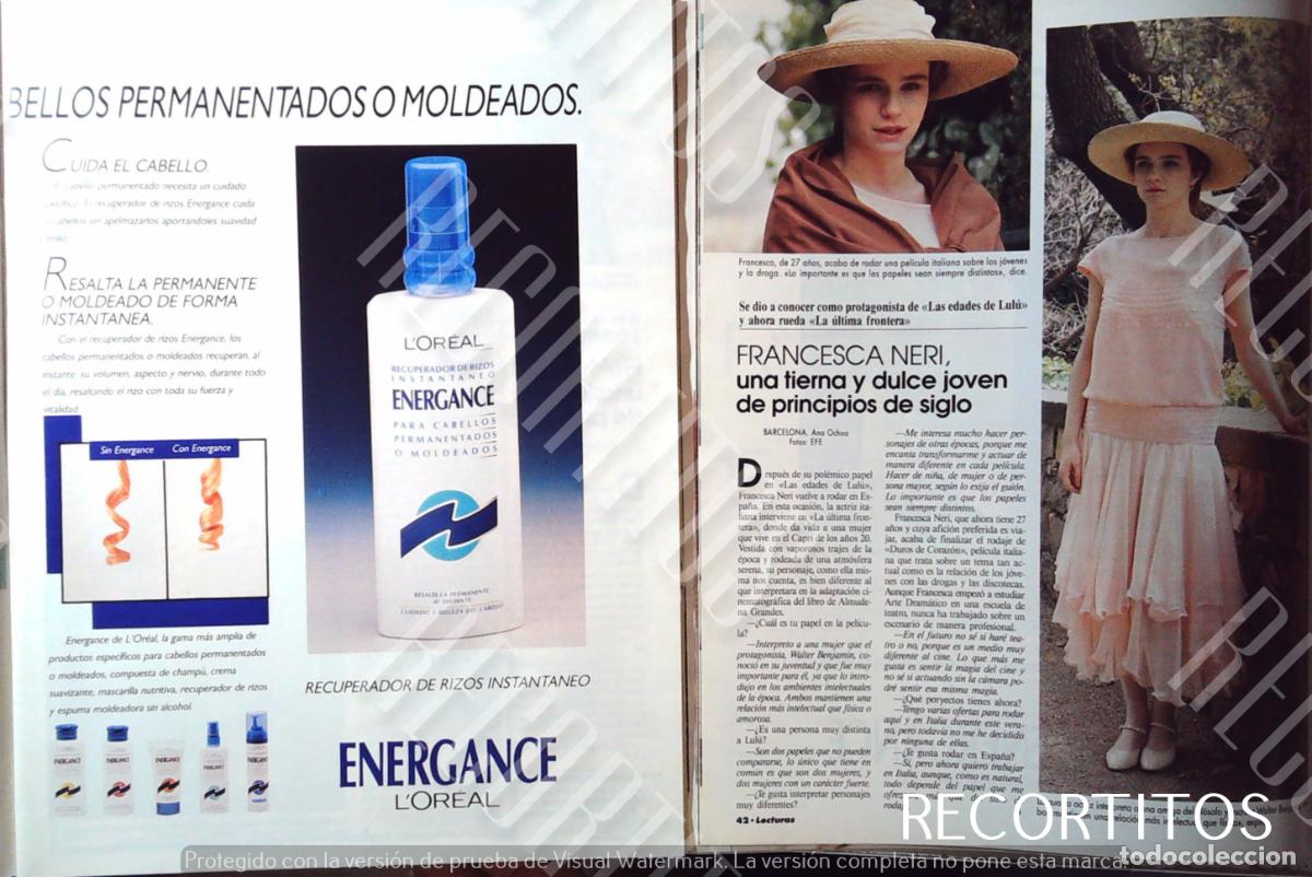Cine: FRANCESCA NERI ENERGANCE - Foto 1