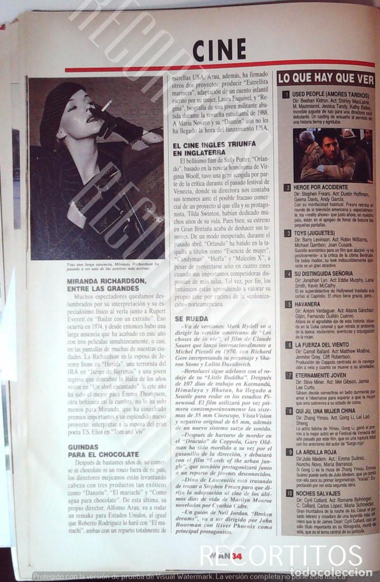 Cine: MIRANDA RICHARDSON DUSTIN HOFFMAN - Foto 1