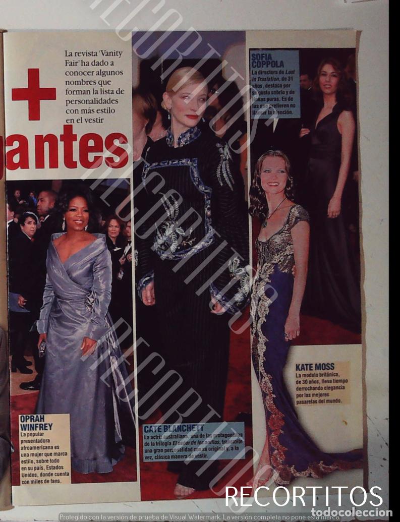 Cine: OPRAH WINFREY CATE BLANCHET KATE MOSS SOFIA COPPOLA - Foto 1