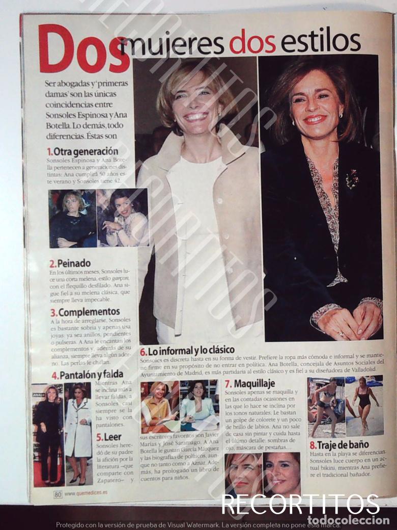 Cine: SONSOLES ESPINOSA ANA BOTELLA - Foto 1