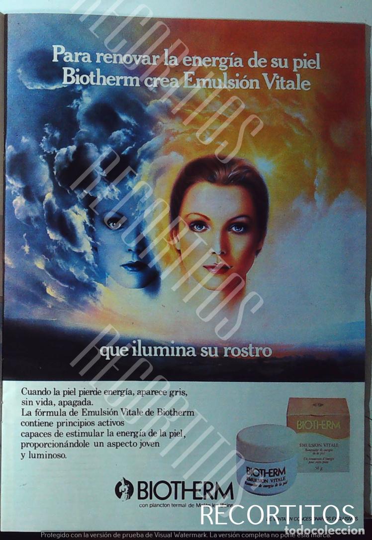 Cine: BIOTHERM ANUNCIO PUBLICIDAD - Foto 1