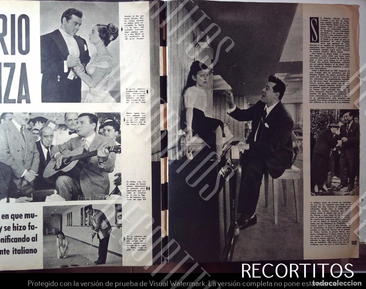 Cine: MARIO LANZA CARUSO COCA COLA - Foto 3