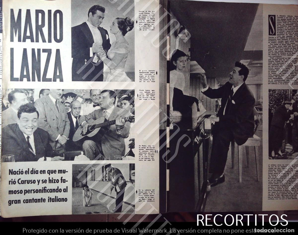 Cine: MARIO LANZA CARUSO COCA COLA - Foto 1
