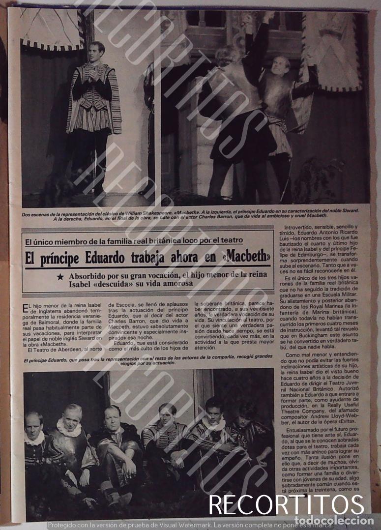 Cine: EL PRINICIPE EDUARDO MACBETH MCBETH - Foto 1
