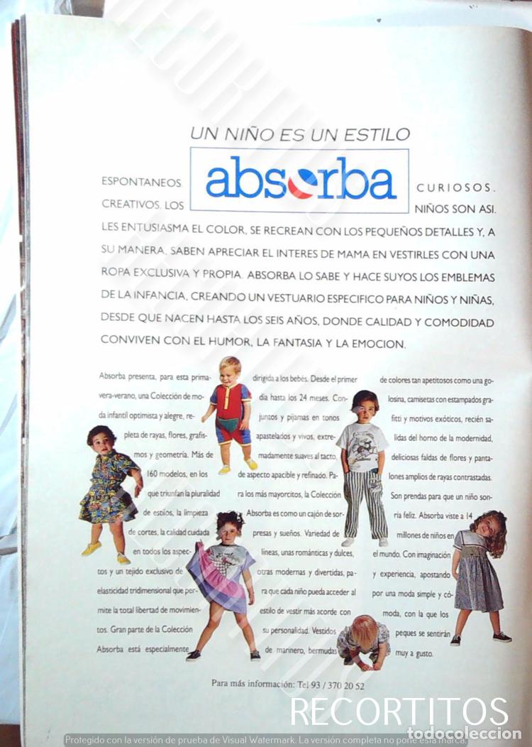 Cine: ABSORBA MODA INFANTIL ANUNCIO PUBLICIDAD - Foto 1