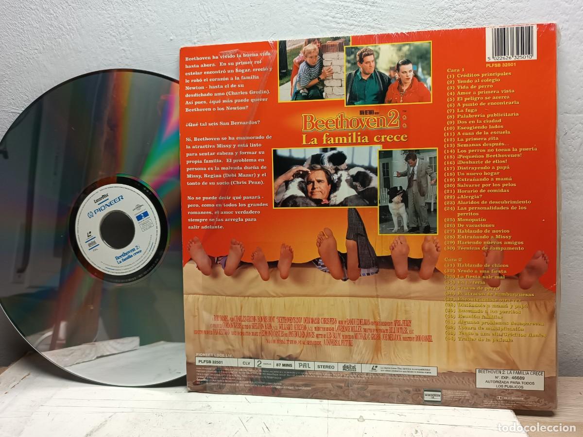 Cine: Beethoven 2 -VIDEO LASER DISC - Foto 2