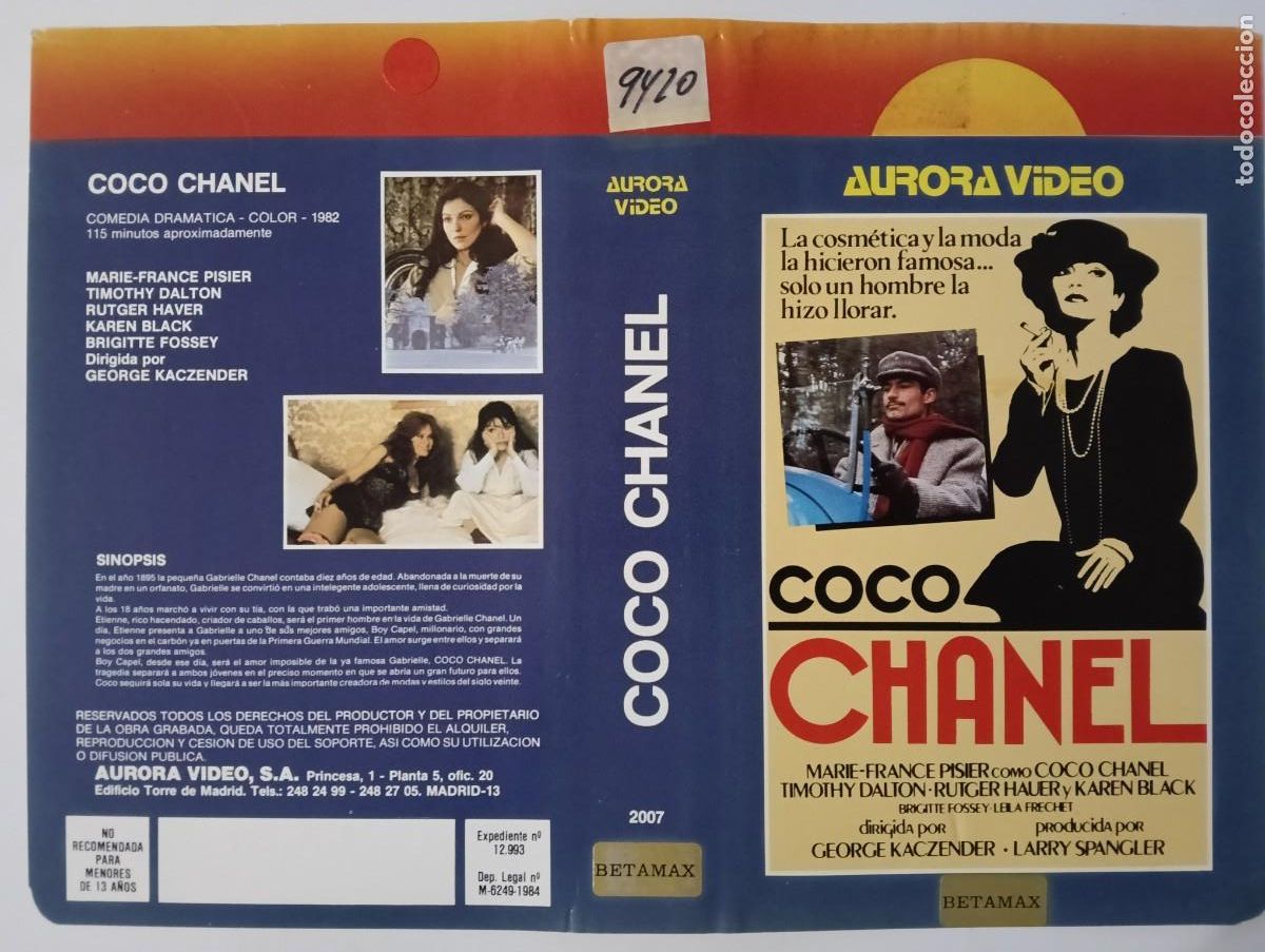 Cine: CARATULA - COCO CHANEL AURORA BETA - Foto 1