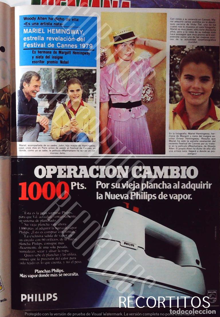 Cine: mariel hemingway CANNES 1978 - Foto 1