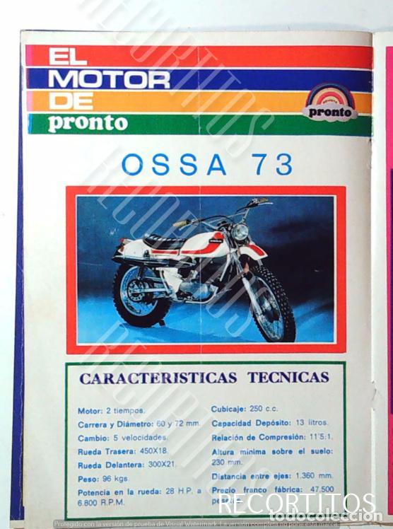 Cine: MOTOR OSSA 73 250 CC - Foto 1