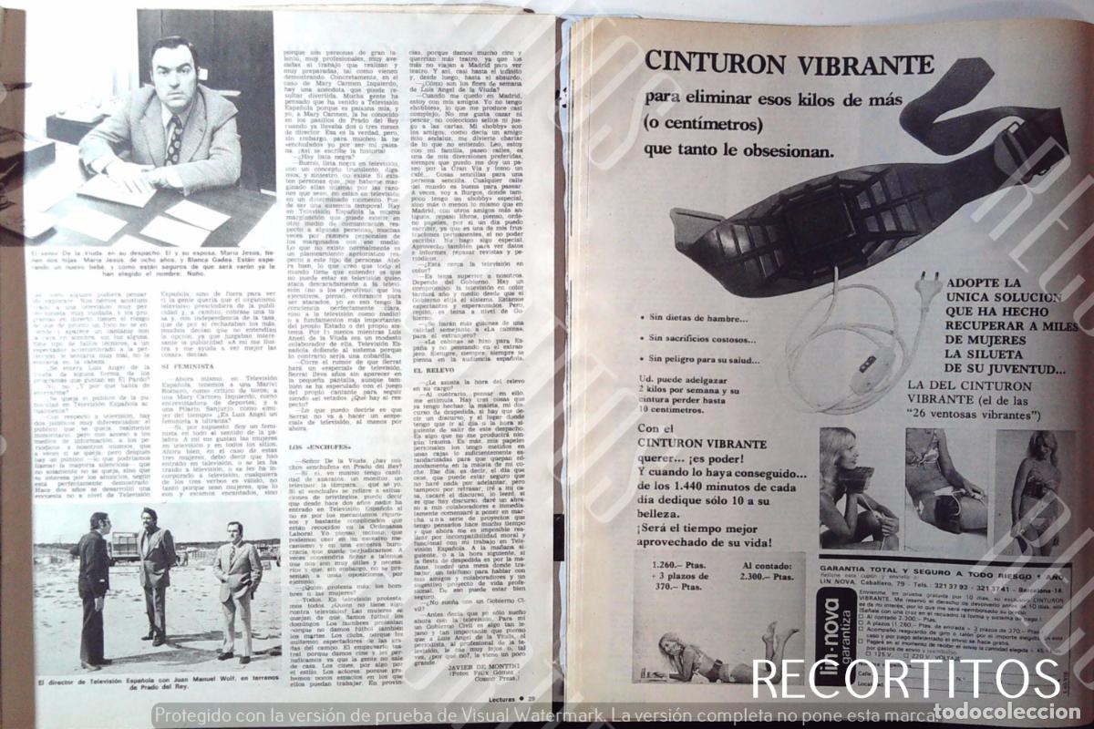 Cine: CINTURON VIBRNTE ANUNCIO PUBLICIDAD - Foto 1