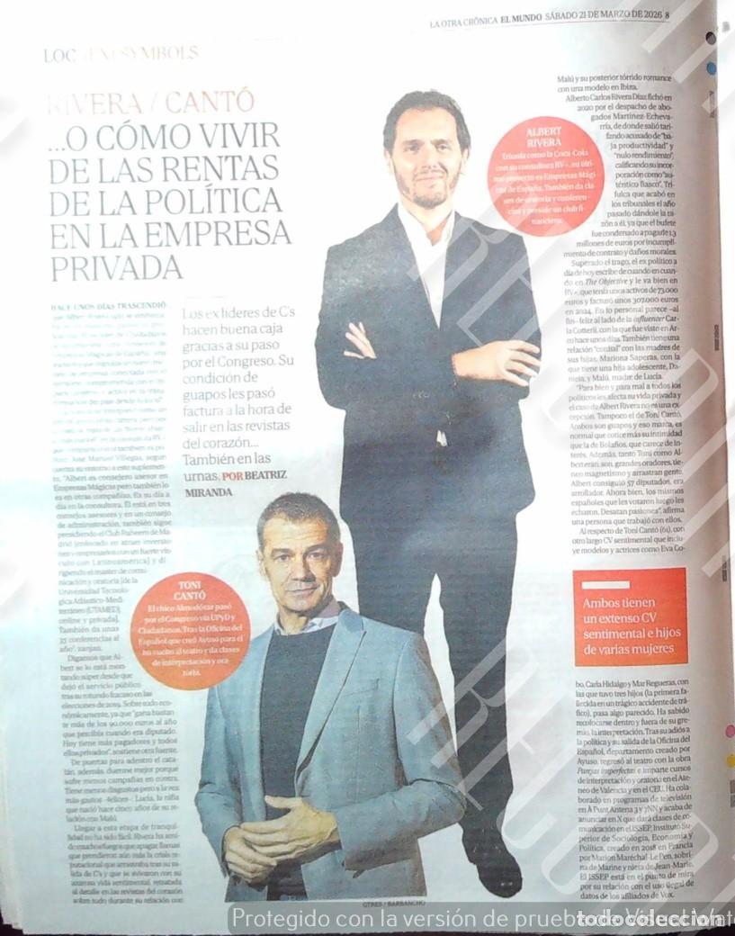Cine: TONI CANTO ALBERT RIVERA - Foto 1