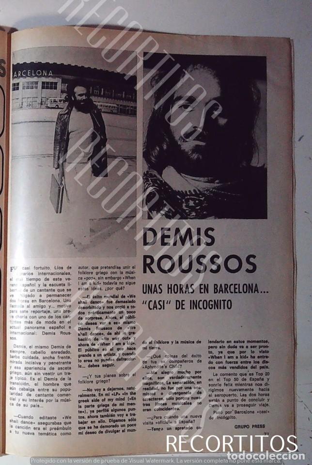 Cine: DEMIS ROUSSOS EN BARCELONA - Foto 1