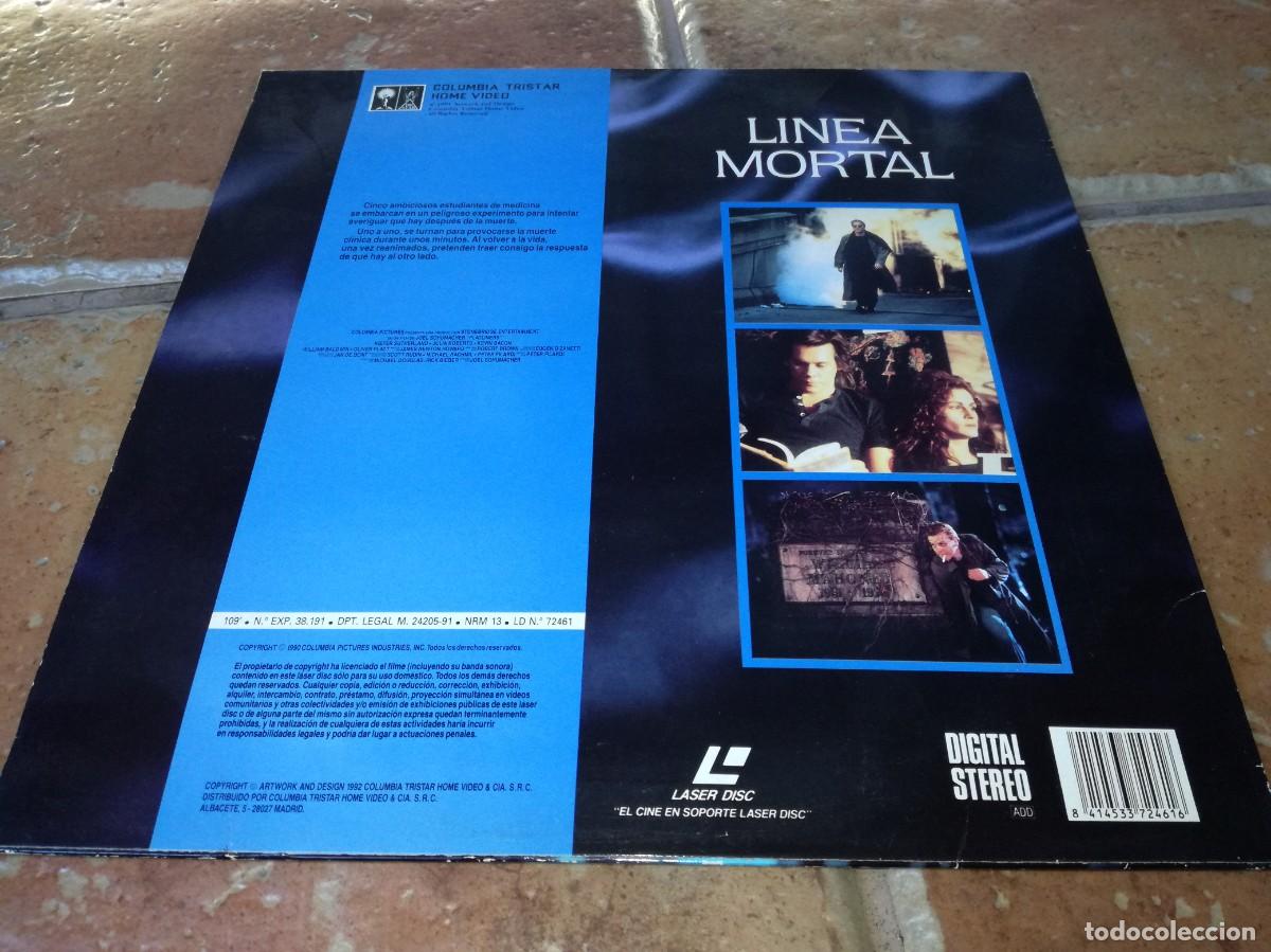 Cine: LINEA MORTAL-LASER DISC - Foto 2