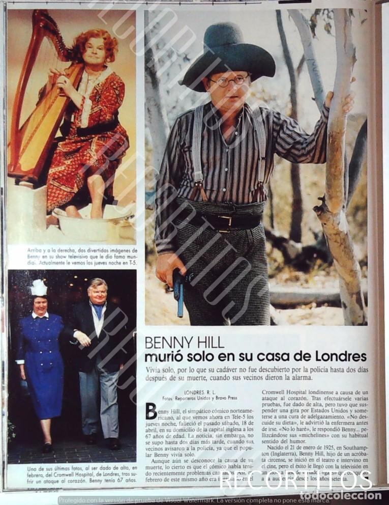Cine: BENNY HILL MUIRO EN SOLEDAD - Foto 1