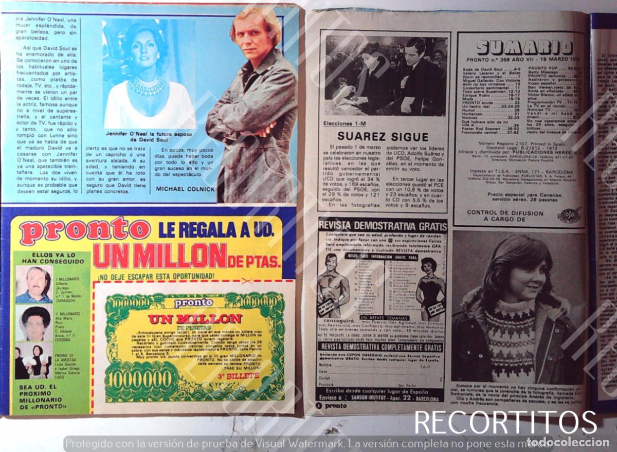 Cine: DAVID SOUL ADOLFO SUAREZ CLIO NATHANIELA - Foto 1