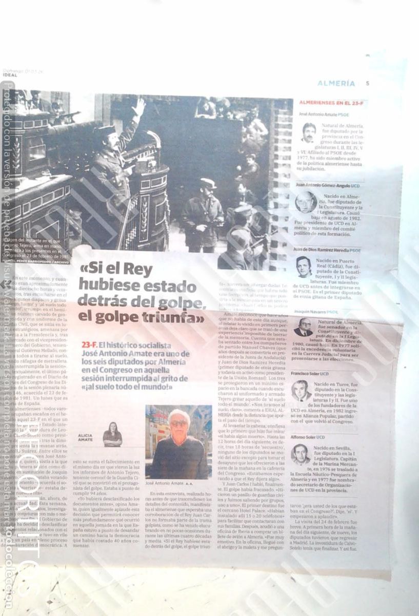 Cine: TEJERO EL GOLPE DE ESTADO - Foto 1