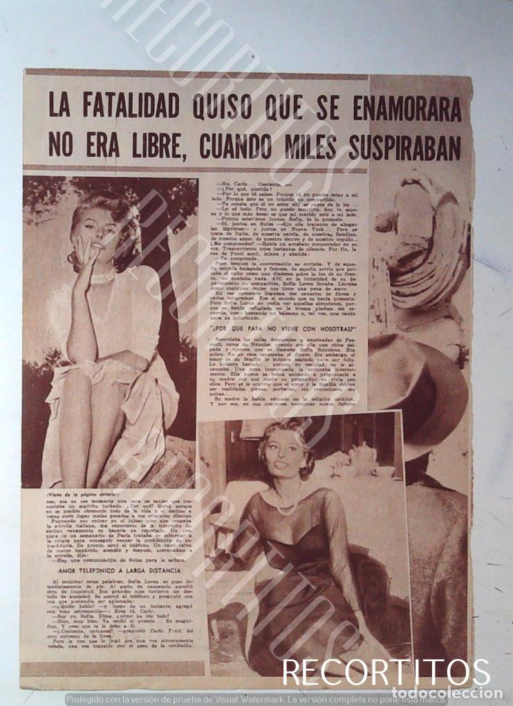 Cine: SOFIA LOREN CUANDO EL AMOR ES PECADO - Foto 2
