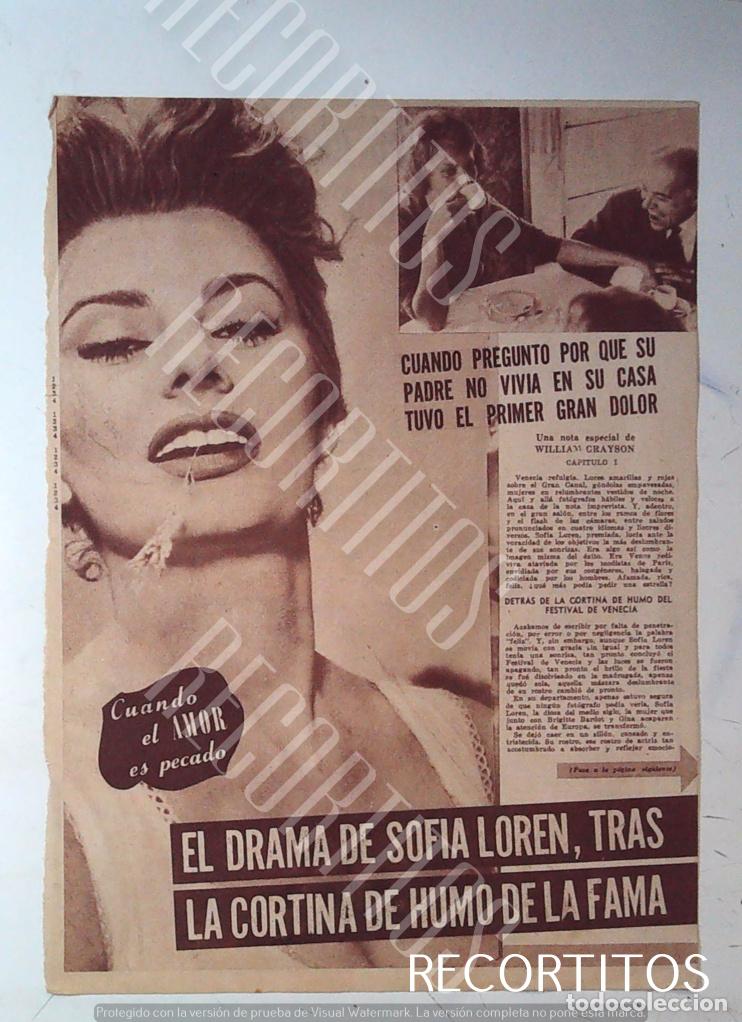 Cine: SOFIA LOREN CUANDO EL AMOR ES PECADO - Foto 1
