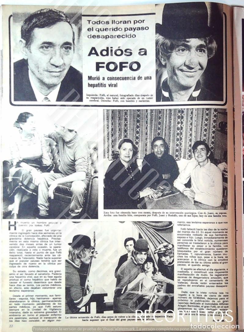 Cinema: LOS PAYASOS DE LA TELE ADIOS A FOFO ARAGON