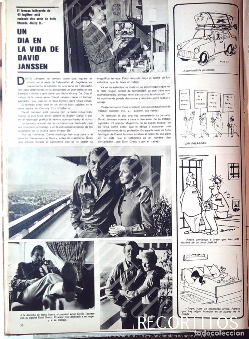 Cine: DAVID JANSSEN EL FUGITIVO - Foto 1