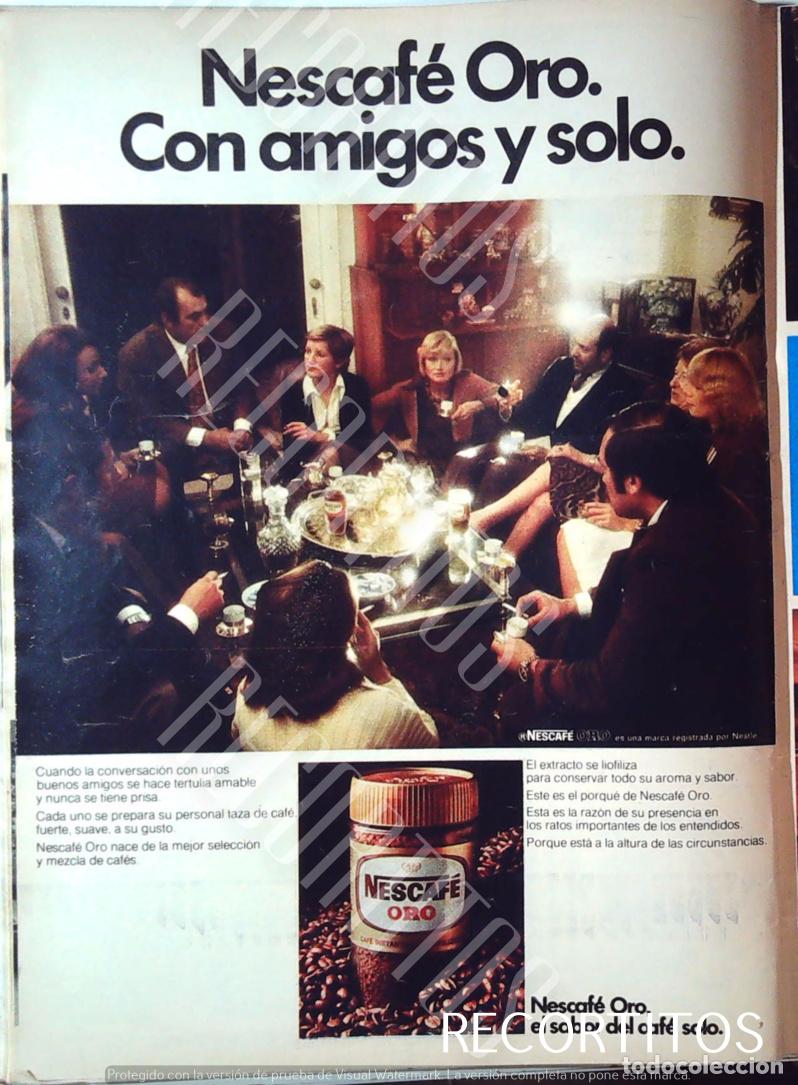 Cine: NESCAFE ORO ANUNCIO PUBLICIDAD