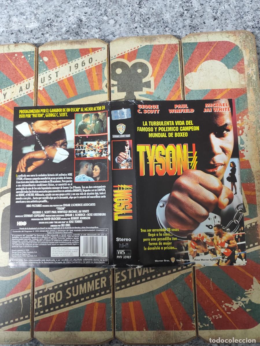 Cine: Car&aacute;tula. VHS . Tyson - Foto 1