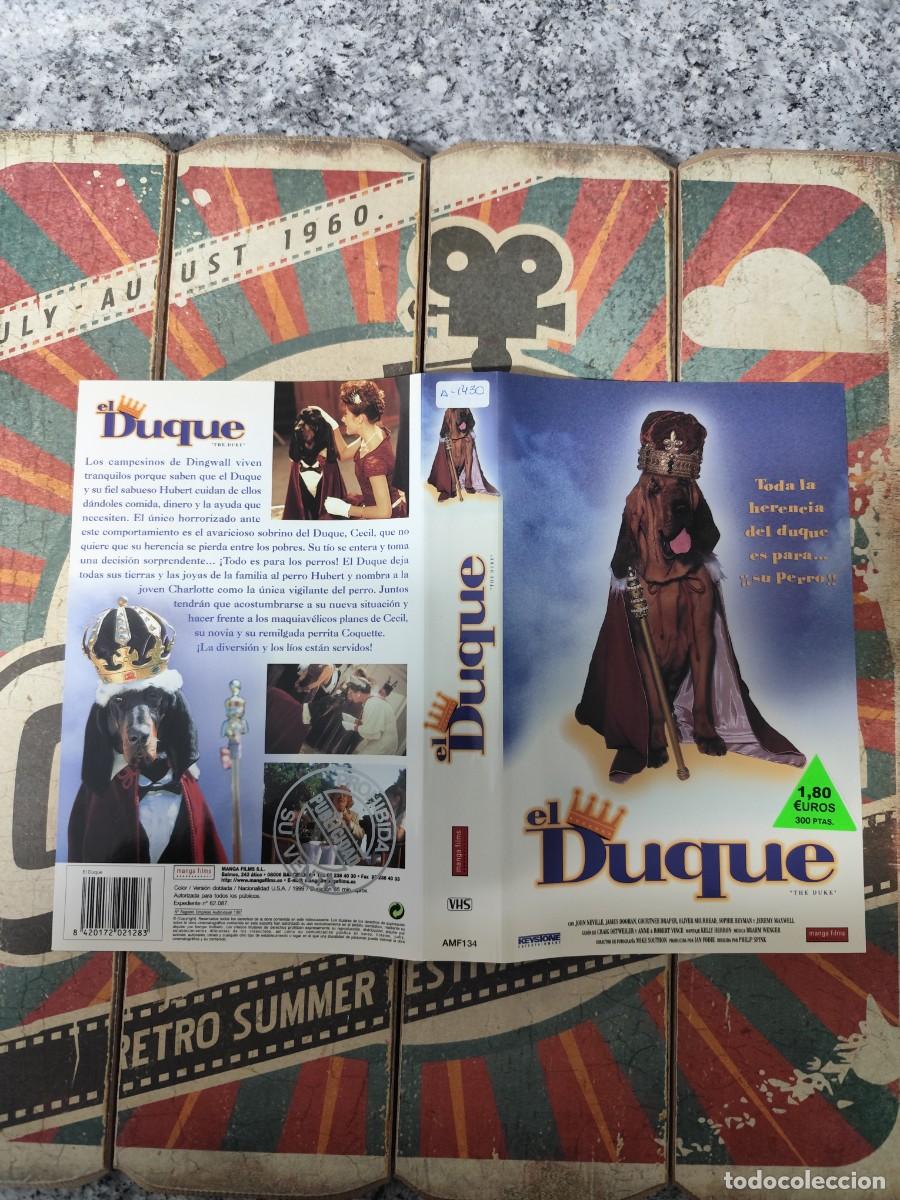 Cine: Car&aacute;tula VHS El Duque - Foto 1