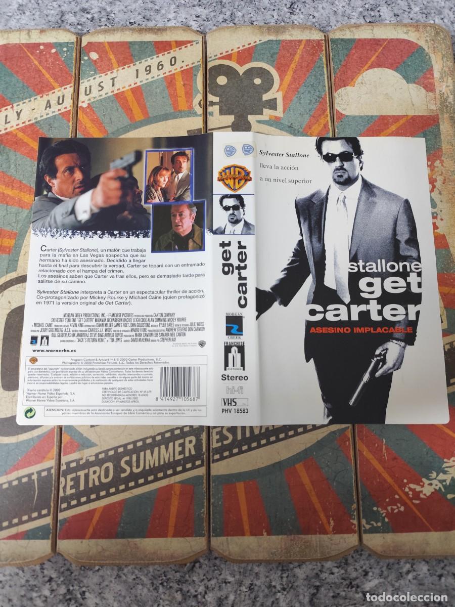 Cine: Car&aacute;tula VHS Get C&aacute;rter - Foto 1