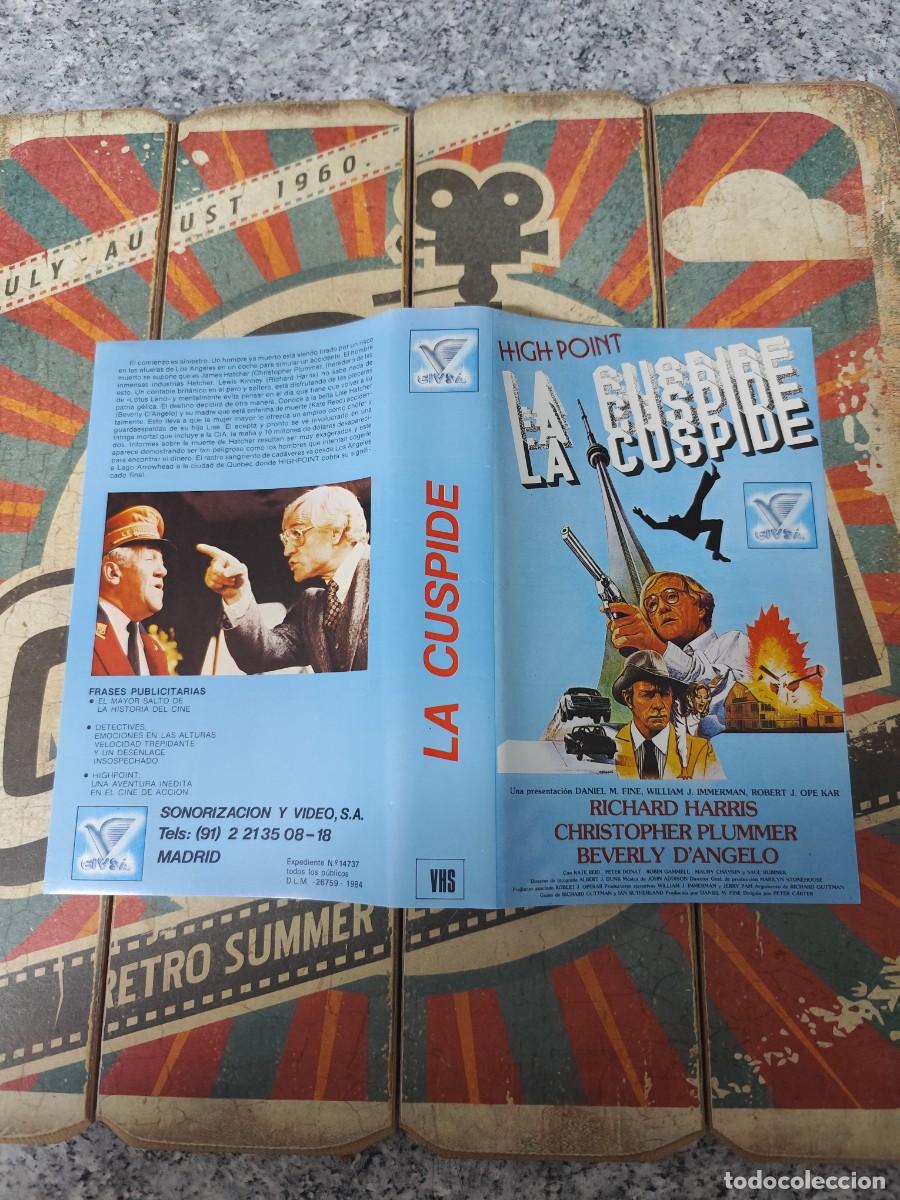 Cine: Car&aacute;tula VHS La c&uacute;spide - Foto 1